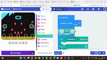 Control de temperatura Micro:bit ODS Acción por el clima CYR 1ESOA IES Monterroso