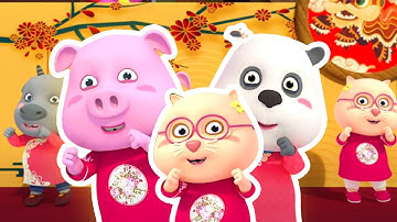 Ngày Tết Quê Em, Wolfoo Tết Tết Tết Tết Đến Rồi - Nhạc Tết Thiếu Nhi Wolfoo Đón Tết Vui Nhộn 2024