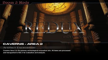 Doom 3 Mods. DOOM 3 Redux - Caverns - Area 2