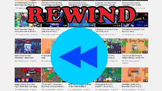 Brawl Stars: REWIND of My First Year of Youtube