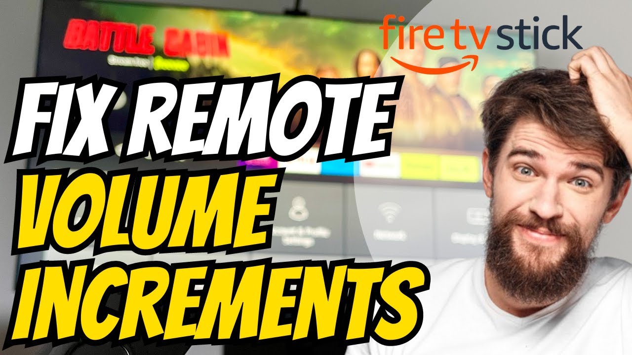 How to Fix Remote Volume Increments on Firestick (Fix Too loud or Soft)