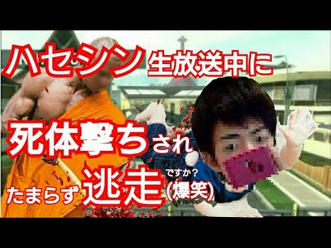 ハセシンの生放送中に乱入して死体撃ちしたら途中で抜けてった(爆笑)8月18日【Bo2】ボッコボコにしてやったわ Bo3  Bo4