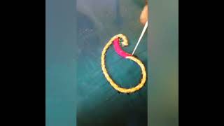 Aari Work Mango Shape Padded Loading Sch For Beginners