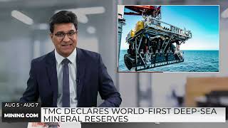Codelco Safety Hurdles | TMC Deep-Sea Reserve Estimate | China's Chokehold on Minerals
