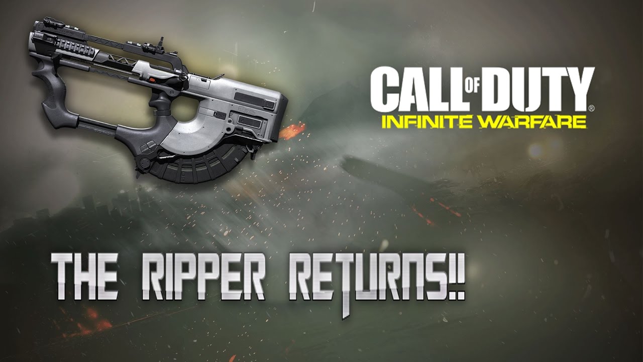 Infinite Warfare FTL Eraser Payload + The New Ripper SMG Gameplay (No