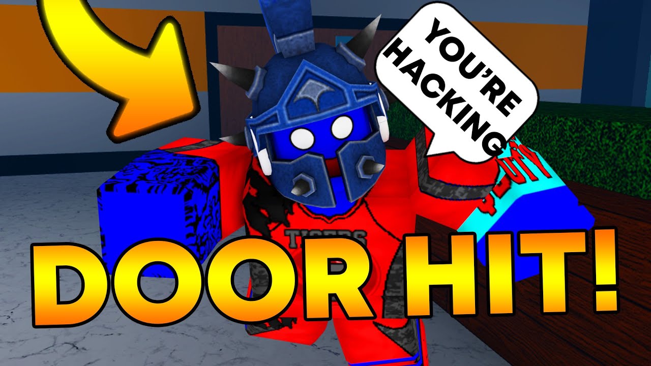 He Hit Me Through The Door Flee The Facility Roblox - thedimer plays football roblox