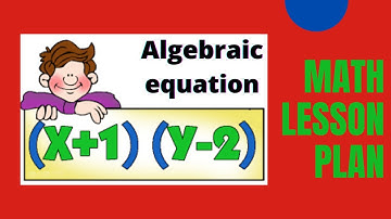 lesson plan on algebra | algebraic equation