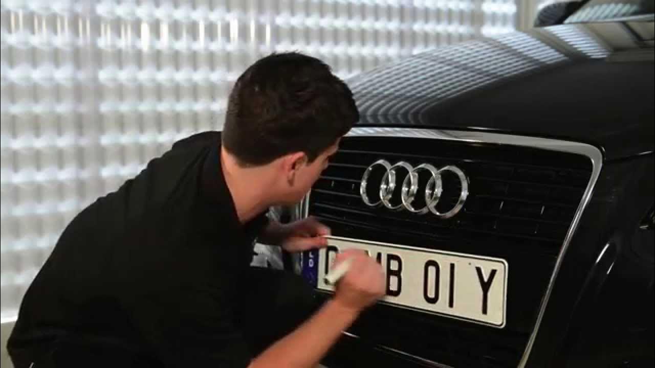 Personalised Plates Queensland How to attach Euro Plates YouTube