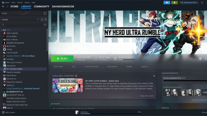 MY HERO ULTRA RUMBLE on Steam