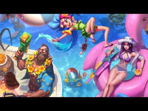 POOL PARTY 2018 Login Theme