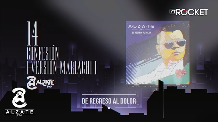 14.  Confesión (Mariachi) - ALZATE | Audio Oficial