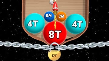 Laser Bubbles 3D - 2048 Number ball Game | Unlock 33m To 8t, (Lvl 20-38)