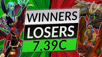 The Winners and Losers of Patch 7.39c - BEST HEROES to GAIN MMR - Dota Meta 2 Guide