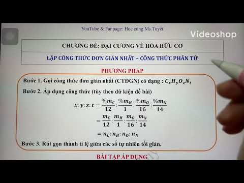 Video: Công thức thực nghiệm và công thức phân tử là gì?