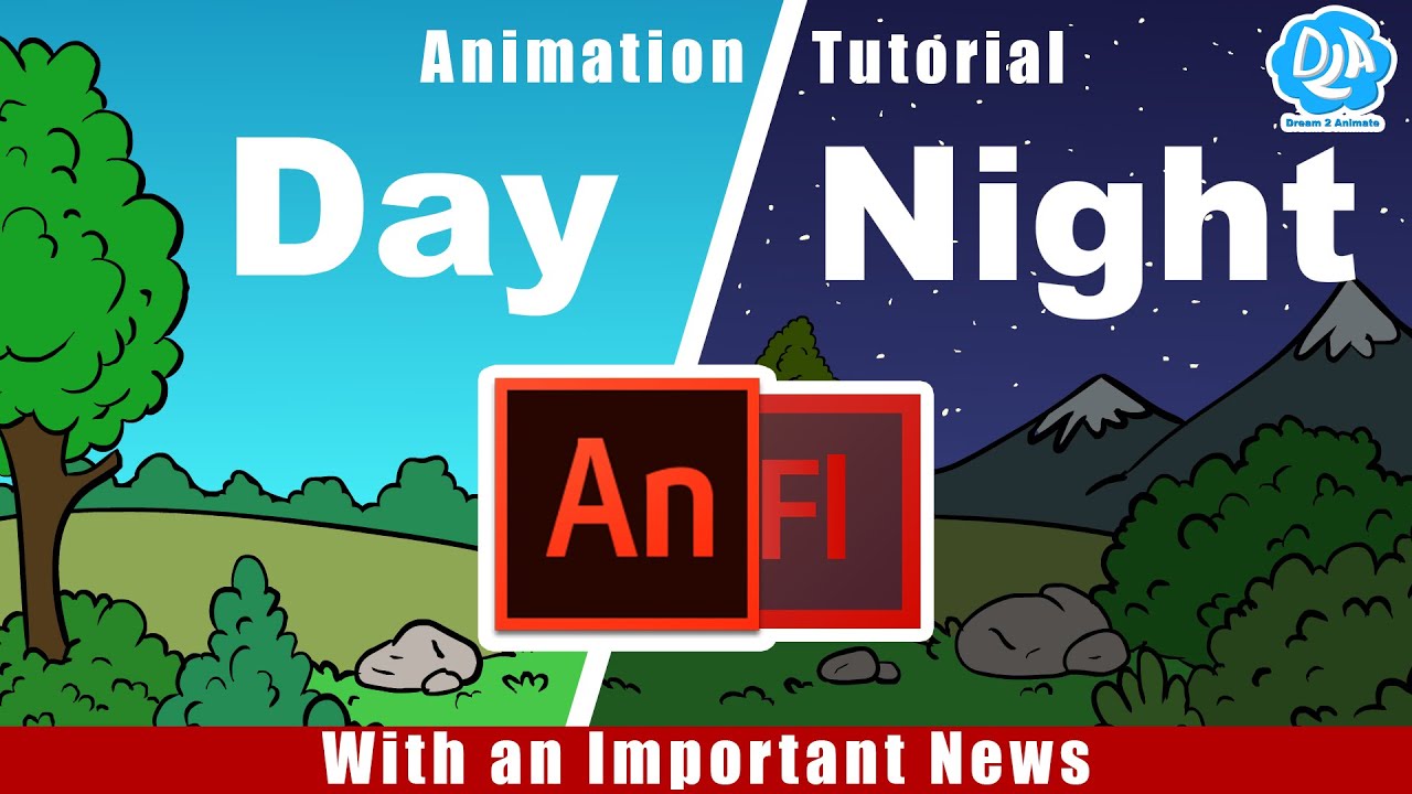 Easy way to make Day and Night Animation [HINDI] - Adobe Animate CC ...