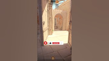 Use this Flash from Donk for Mid on Anubis!  #cs2 #counterstrike