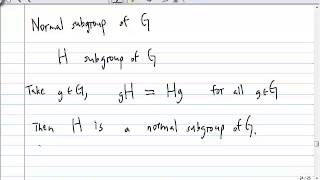 FACTOR GROUP PART 6