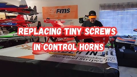 Replacing Tiny Screws In Control Horns