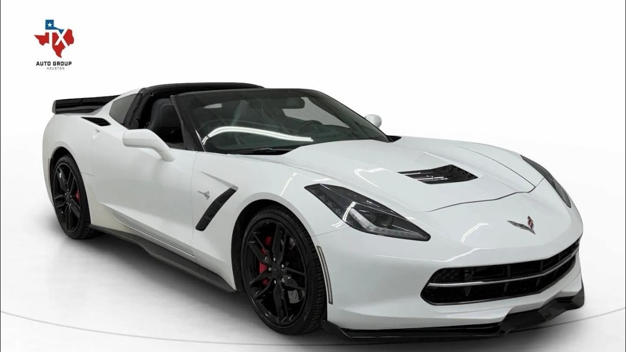 どっしり鮮やか！　アメストロ② 2016 Chevrolet Corvette Stingray Z51 Coupe 2D - YouTube