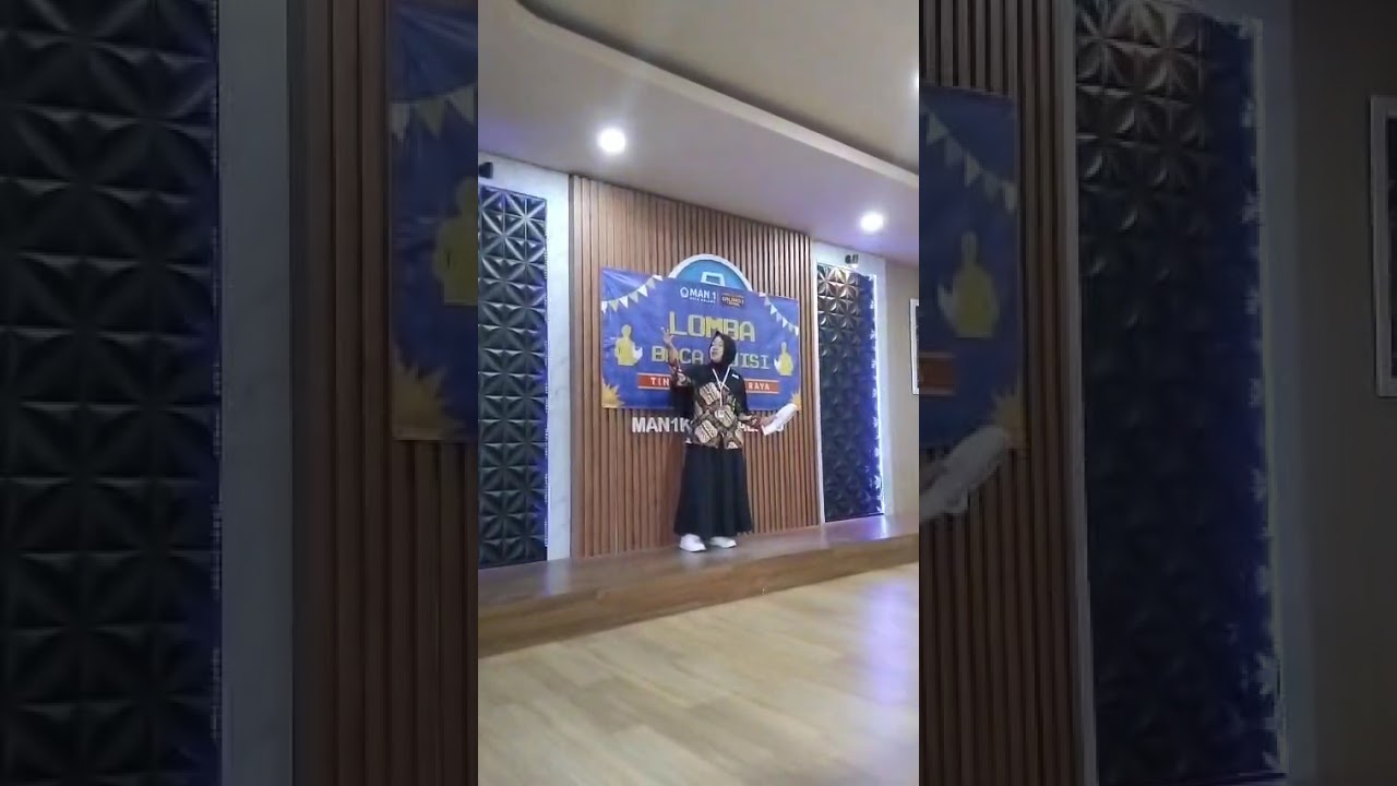 Baca puisi anakku tersayang