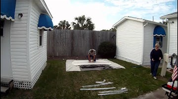 Kodiak Canvas Tent Model 6051 Unboxing/Setup/Seasoning/Walkaround