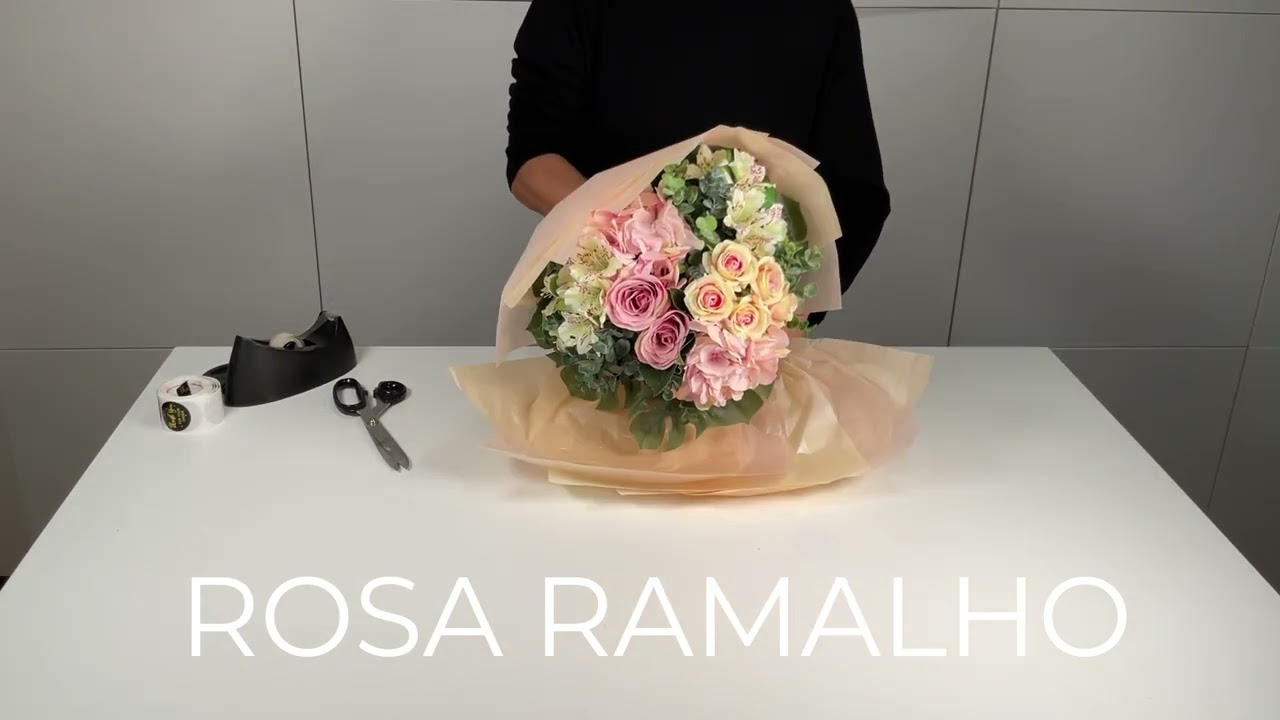 how-to-wrap-flowers-with-tissue-paper - Ohoh deco