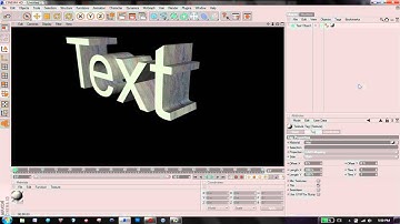 How to Apply Textures from Images as a Material to Text in Cinema 4D