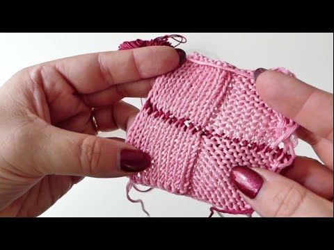 3 Nadel Abketten - 3 needle bind off