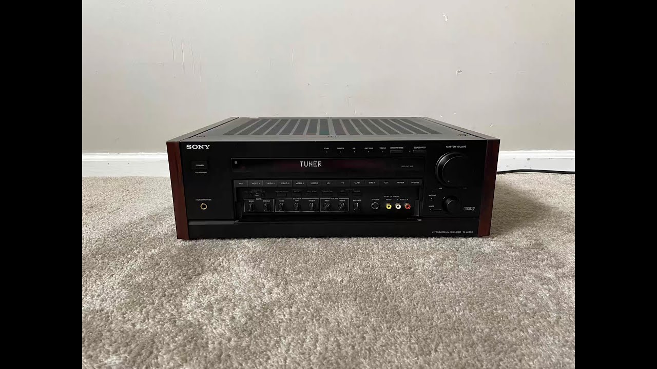 Sony TA-AV650 ES Series Home Theater Surround Integrated Amplifier