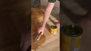 Have You Ever Seen A Green Oil For Wood Treatment? #Shorts