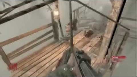 Call of duty waw: Shi No Numa Dog barrier
