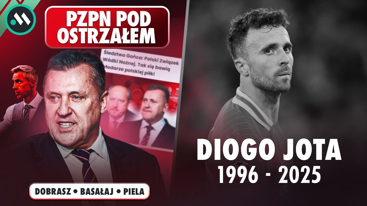 DIOGO JOTA NIE ŻYJE | PZPN W OPARACH ABSURDU. KULESZA LECI DO SZWAJCARII | LEGIA BEZ KIBICÓW
