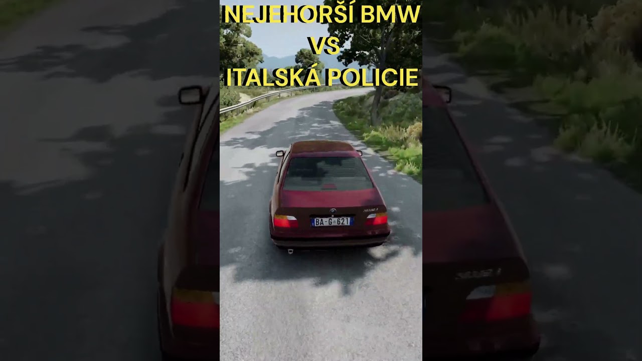 NEJHORŠÍ BMW VS ITALSKÁ POLICIE