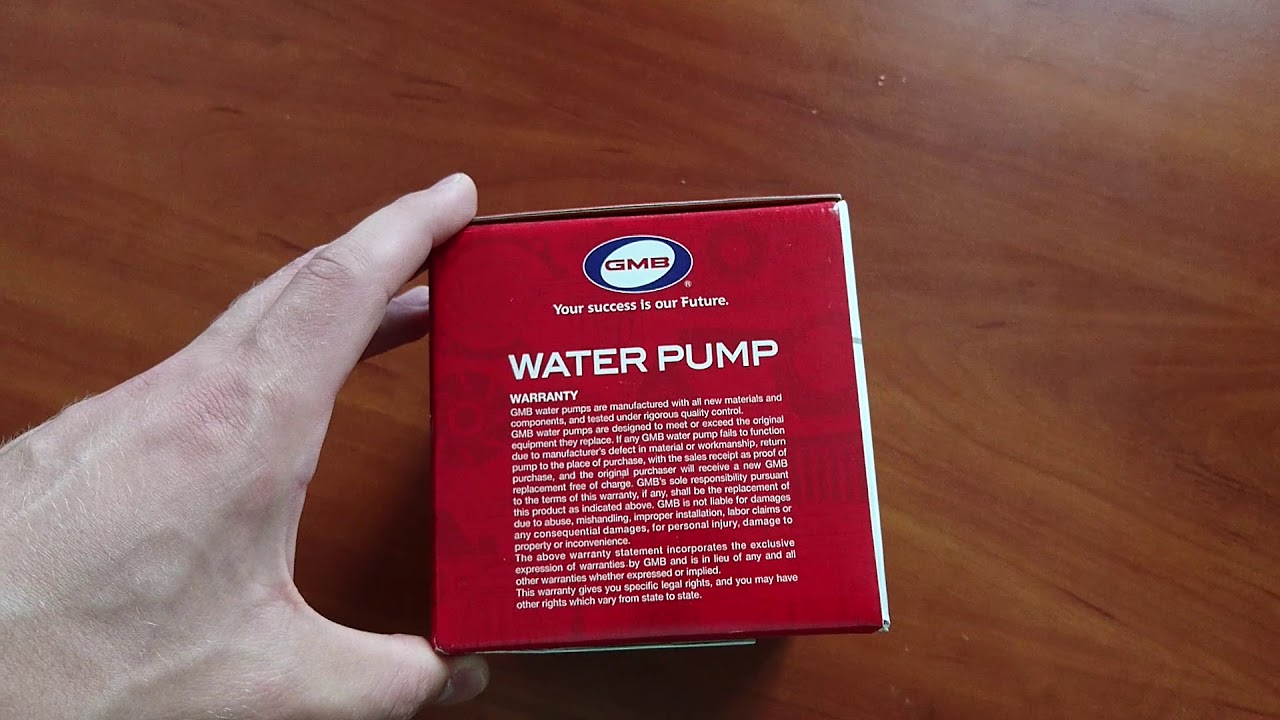 Помпа GMB GWG-87A - YouTube