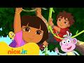 Dora, a Aventureira e Diego: primos em ação! 💥 240 min | Nick Jr. em Português