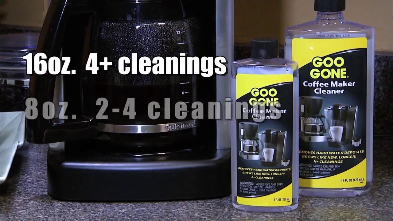 How To Clean Your Coffee Maker With Goo Gone®