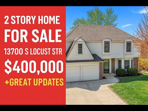 13700 S Locust St, Olathe, KS home video tour