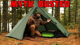 Hot Tent Camping Myths Busted