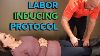 Labor Inducing Protocol Demonstration | Webster Chiropractic Adjustment For Legs And Pelvis