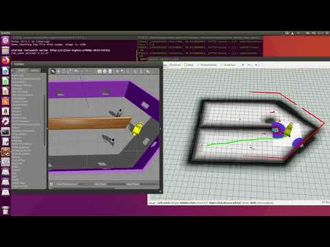 ROS robotic wheelchair local obstacle avoiding