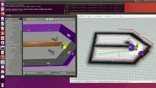 ROS robotic wheelchair local obstacle avoiding