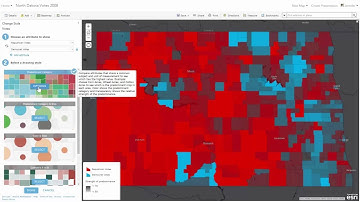 Smart Mapping in ArcGIS Online - Predominance