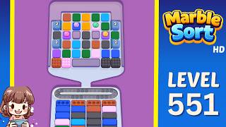 Marble Sort Level 551 Solution Walkthrough