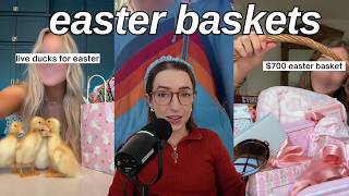 easter basket hauls are a lot...