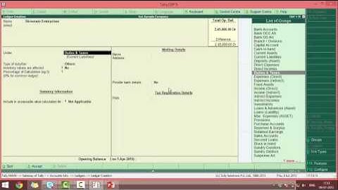 Learn about Vat in Tally.ERP9 5.0