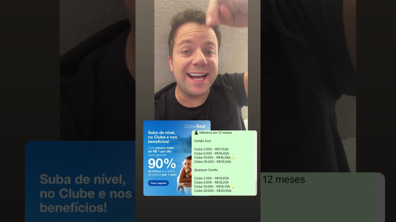 🔥 É agora ou nunca: promoção de upgrade no Clube Azul liberada!