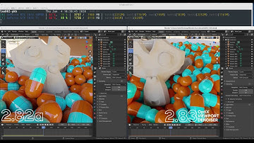 Blender 2.83 - Optix Viewport Denoiser Comparison