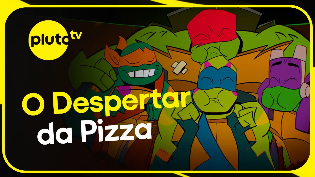 30 MINUTOS com as MELHORES Pizzas! | O Despertar das Tartarugas Ninjas | Pluto TV