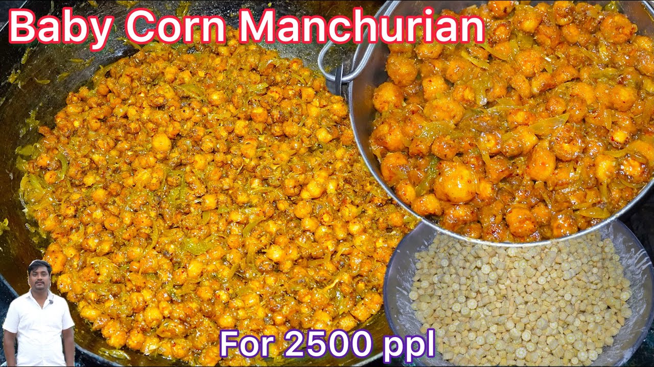 BABYCORN MANCHURIAN RECIPE | MANCHURIAN | Evening Snacks | 