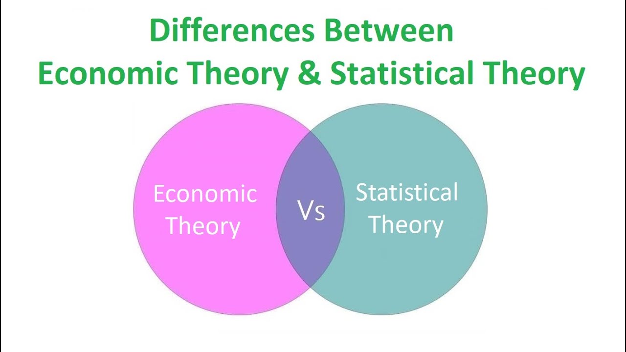 Differences Between Economic Theory and Statistical Theory